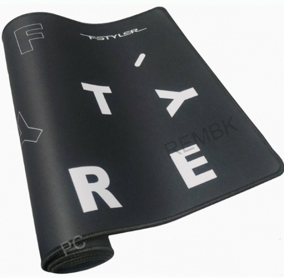 Коврик (арт-8554) для мыши A4tech Fstyler Fp75 черный/белый 750x300x2мм Донецк