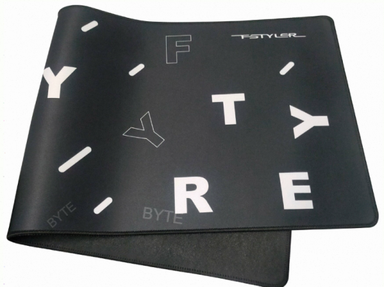 Коврик (арт-8554) для мыши A4tech Fstyler Fp75 черный/белый 750x300x2мм Донецк