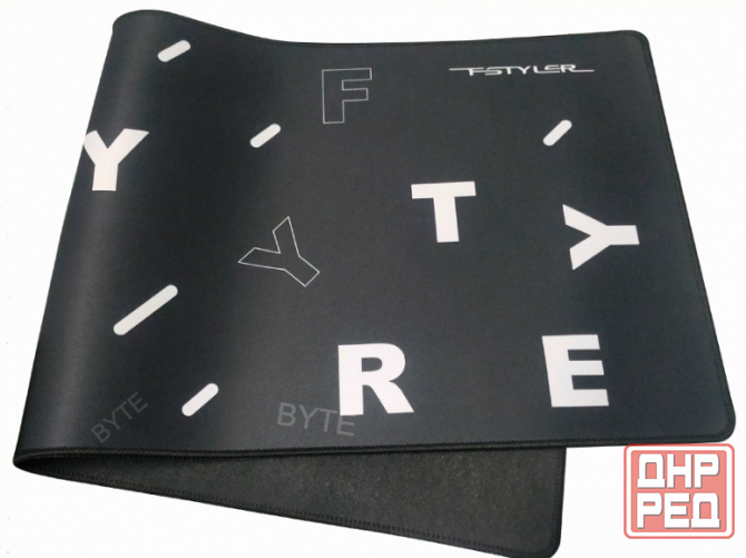 Коврик (арт-8554) для мыши A4tech Fstyler Fp75 черный/белый 750x300x2мм Донецк - изображение 3