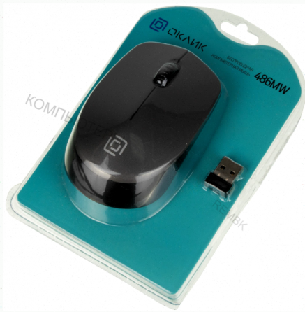 Мышь (ар:арт-3778) Oklick 486mw Usb серый/черный Донецк