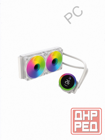 Система (арт-9406) водяного охлаждения Bloody Bd-Lc240argb2 (Bd-Lc240argb2-Wh) Донецк - изображение 1