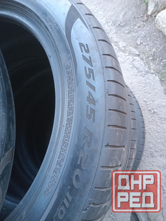 Продаю комплект резины 275 45 20 ранфлет пирелли Донецк - изображение 2