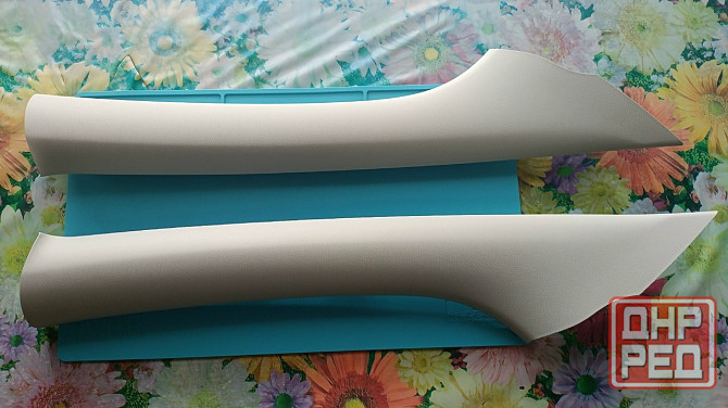 Комплект накладок на передние стойки для VW Polo sedan Донецк - изображение 1