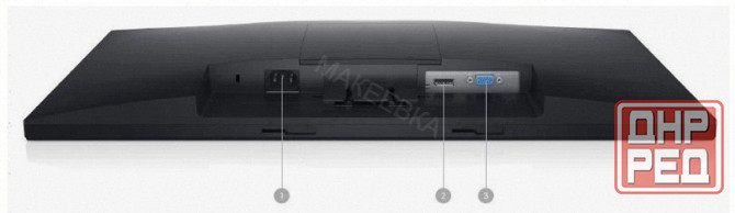 Монитор [арт-5670] 23.8" Dell E2420h, 1920x1080, Ips, 1хDp, черный [2420-0698] Донецк - изображение 2