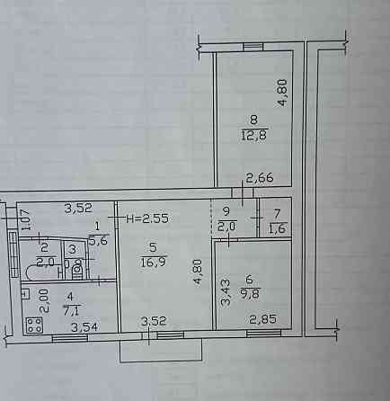 Продам 3ком пр-т Ильича, Калининский район, Донецк