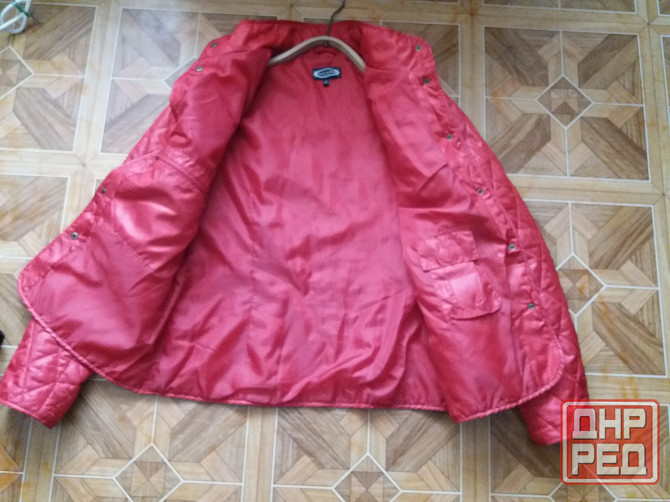 Продам куртку легкую красную р. 46-48 (евро 40-42) Донецк - изображение 4