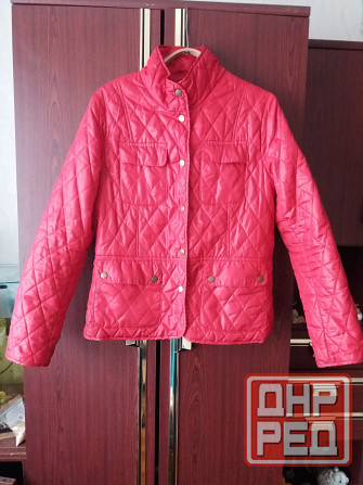 Продам куртку легкую красную р. 46-48 (евро 40-42) Донецк - изображение 3