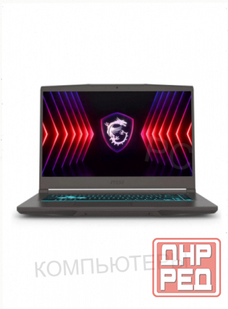 Игровой - арт-1136 ноутбук 15.6" Ips Fhd Msi Thin 15 B13ve-3419xru Gray (Core I5 13420h/16gb/1tb Ssd Донецк - изображение 1