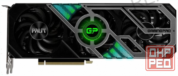 Видеокарта - арт-4593 Palit Rtx 3080 Gamingpro 10gb Nvidia Geforce 320 Gddr6x б/у Донецк - изображение 1