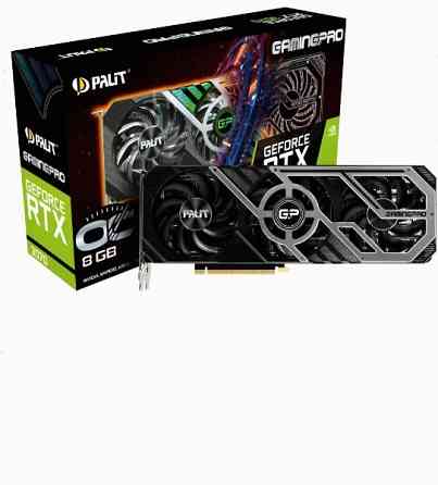 Видеокарта (арт:арт-9586) Palit Geforce Rtx 3070 Gamingpro 8gb (Ne63070019p2-1041a) б/у Донецк