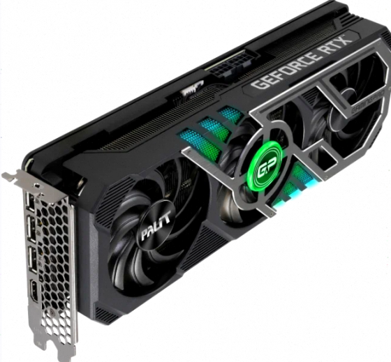Видеокарта (арт:арт-9586) Palit Geforce Rtx 3070 Gamingpro 8gb (Ne63070019p2-1041a) б/у Донецк