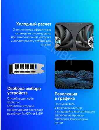 Видеокарта (арт-8782) Gigabyte Gv-N5060eagle Oc-8gd 1.0 8гб, Ret Донецк