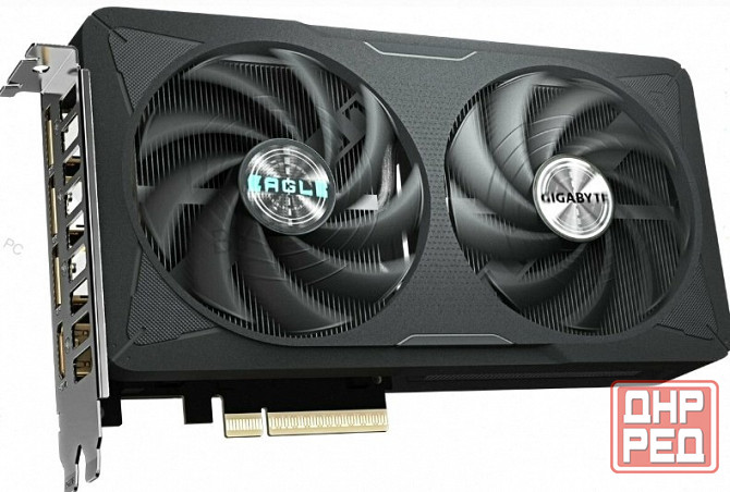 Видеокарта (арт-8782) Gigabyte Gv-N5060eagle Oc-8gd 1.0 8гб, Ret Донецк - изображение 2