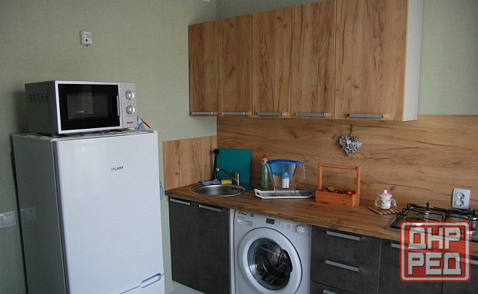 Сдается однокомнатная квартира в Ворошиловском районе ( ориентир Парк кованных фигур) Донецк - изображение 4