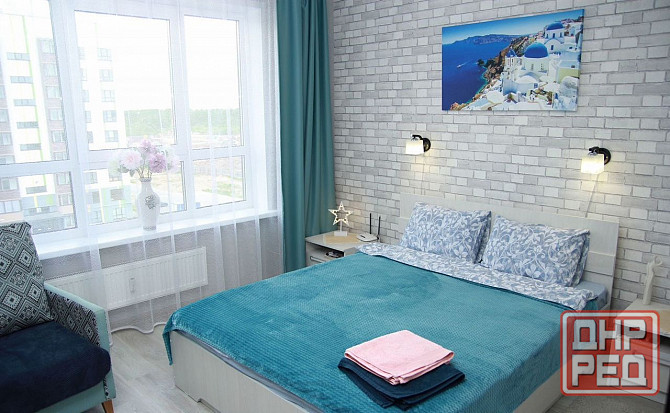 Сдается однокомнатная квартира в Ворошиловском районе ( ориентир Парк кованных фигур) Донецк - изображение 1