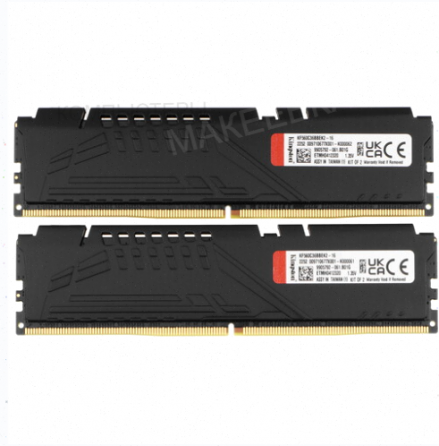 Оперативная (арт:арт-8479) память Kingston Fury Beast Black Amd [Kf560c36bbek2-16] 16 гб Донецк
