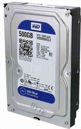Жесткий (ар:арт-1937) диск Western Digital Wd Blue Desktop 500гб (Wd5000azlx) Донецк