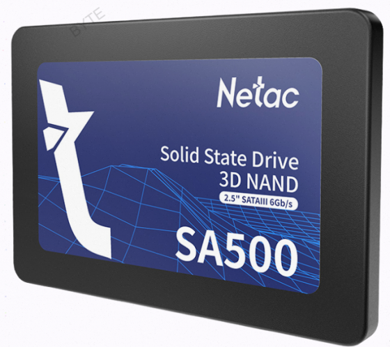 Ssd (арт-2610) твердотельный накопитель Netac 120гб (Nt01sa500-120-S3x) Донецк