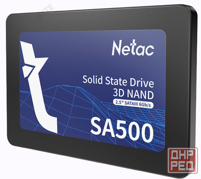 Ssd (арт-2610) твердотельный накопитель Netac 120гб (Nt01sa500-120-S3x) Донецк - изображение 1