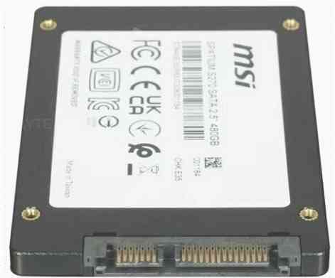 Твердотельный (ар:арт-9453) накопитель Ssd 2.5" Msi Spatium S270 (S78-440e350-P83) 480гб Донецк