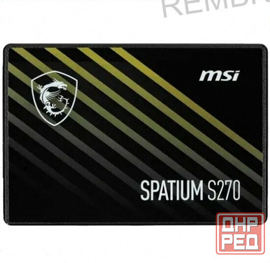 Твердотельный (ар:арт-9453) накопитель Ssd 2.5" Msi Spatium S270 (S78-440e350-P83) 480гб Донецк - изображение 1