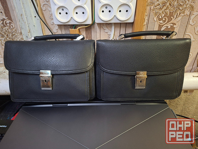 Барсетка кожаная мужская новая Харцызск - изображение 1