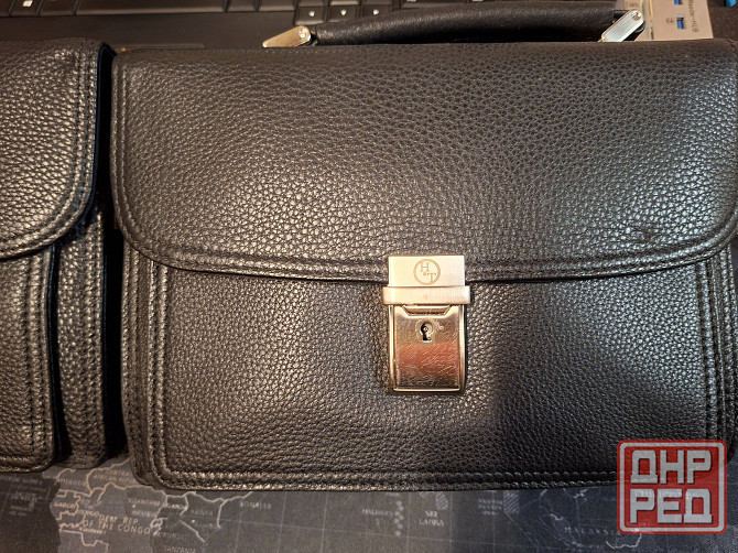 Барсетка кожаная мужская новая Харцызск - изображение 2