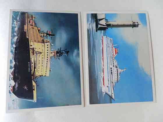Набор открыток "Морской флот_СССР" Донецк