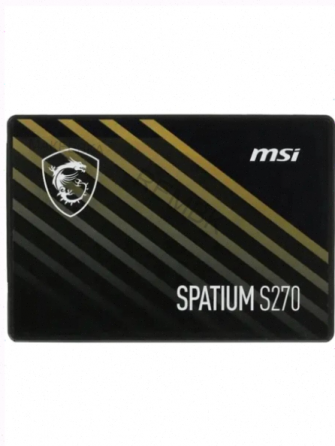 Ssd - арт-8497 2.5" 240gb Sata Msi Spatium S270 (S78-440n070-P83) 500/400, Iops 50/80k, Mtbf 2m, 110 Донецк