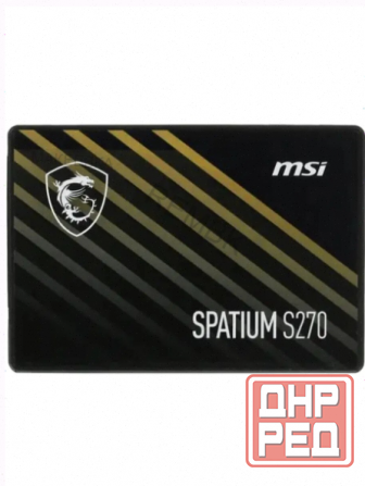 Ssd - арт-8497 2.5" 240gb Sata Msi Spatium S270 (S78-440n070-P83) 500/400, Iops 50/80k, Mtbf 2m, 110 Донецк - изображение 1