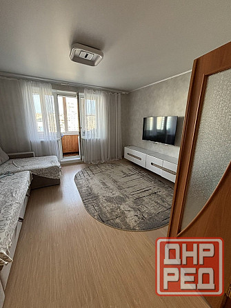 Сдается однокомнатная квартира в Пролетарском районе районе.Просторная, комната 21м, кухня 12,больш Донецк - изображение 1