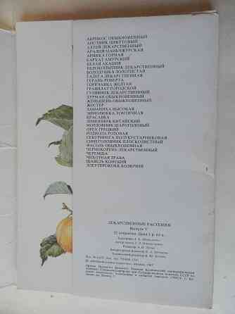 Набор открыток "Лекарственные растения. Выпуск 5"" Донецк