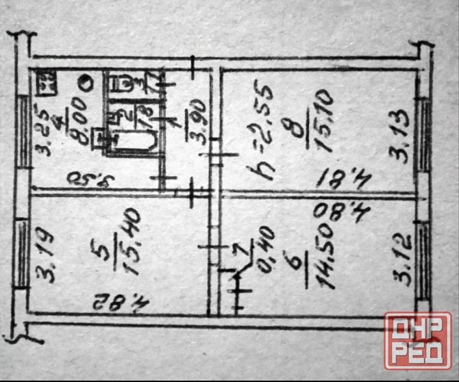 Продаётся 3х комнатная квартира в Киевском р-не , ул. Щорса Донецк - изображение 3