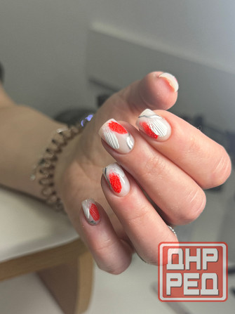 Маникюр, педикюр, наращивание, обучение. Донецк - изображение 5