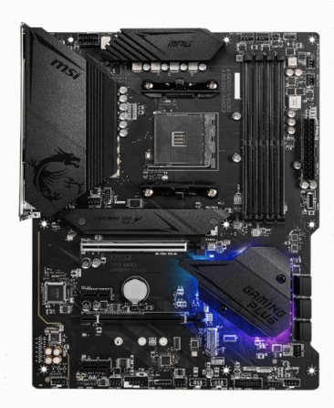 Материнская (ар:арт-6386) плата Msi Mpg B550 Gaming Plus Soc-Am4 Amd B550 4xddr4 Atx Ac`97 8ch(7.1) Донецк