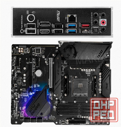 Материнская (ар:арт-6386) плата Msi Mpg B550 Gaming Plus Soc-Am4 Amd B550 4xddr4 Atx Ac`97 8ch(7.1) Донецк - изображение 3