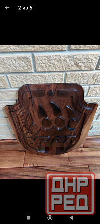 Деревянный герб военной части на подарок Донецк - изображение 5