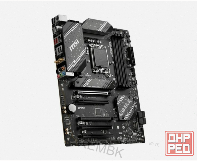 Материнская (арт-7939) плата Msi B760 S1700 Atx B760 Gaming Plus Wifi Lga 1700 Донецк - изображение 4