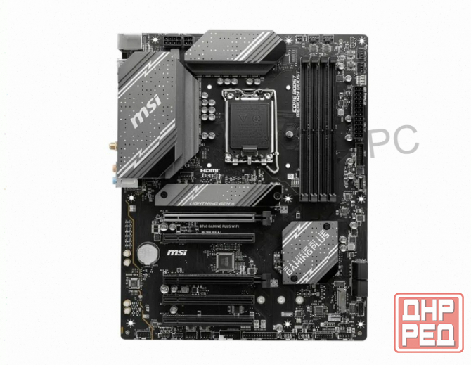 Материнская (арт-7939) плата Msi B760 S1700 Atx B760 Gaming Plus Wifi Lga 1700 Донецк - изображение 1