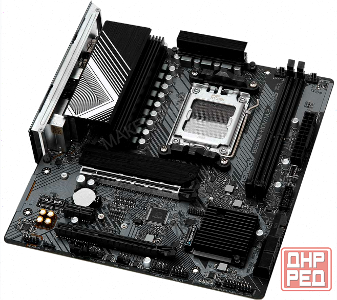 Материнская (ар:арт-5292) плата Asrock B650m-Hdv/M.2 (Am5 Matx) Донецк - изображение 3