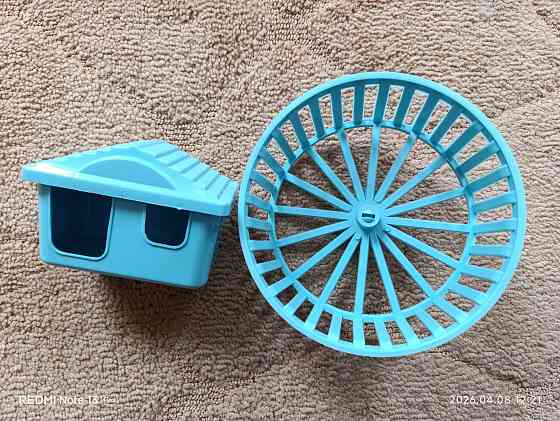 Дом и колесо для хомяка Макеевка