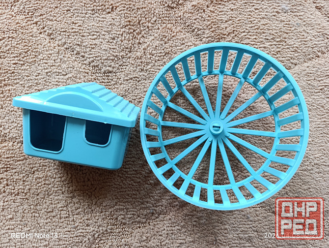 Дом и колесо для хомяка Макеевка - изображение 1