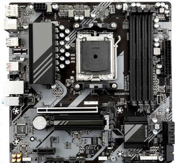 Материнская (арт-2044) плата Gigabyte B650m K Am5, Micro-Atx Донецк