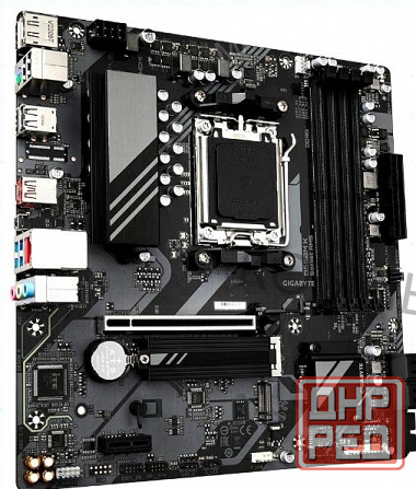 Материнская (арт-2044) плата Gigabyte B650m K Am5, Micro-Atx Донецк - изображение 3