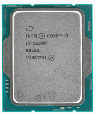 Процессор (ар:арт-6206) Intel Core I3-12100f Lga1700, 4 X 3300 мгц Oem Донецк