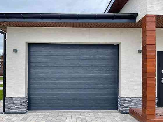 Гаражные секционные ворота Алютех | Под ключ | Автоматика | Донецк и область Донецк