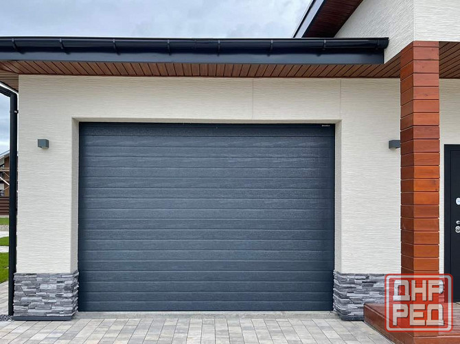 Гаражные секционные ворота Алютех | Под ключ | Автоматика | Донецк и область Донецк - изображение 1