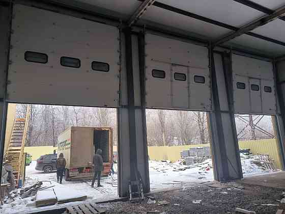 Промышленные секционные ворота Алютех | Под ключ | Донецк и область Донецк