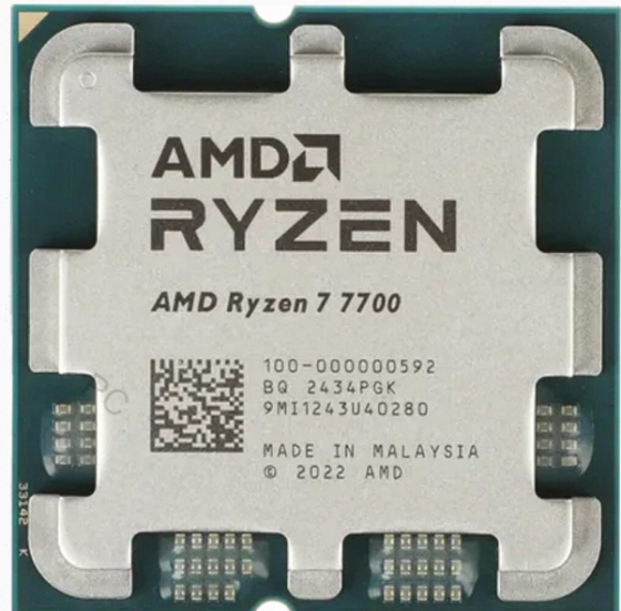 Процессор - арт-5758 Amd Ryzen 7 7700 Am5 Oem Донецк