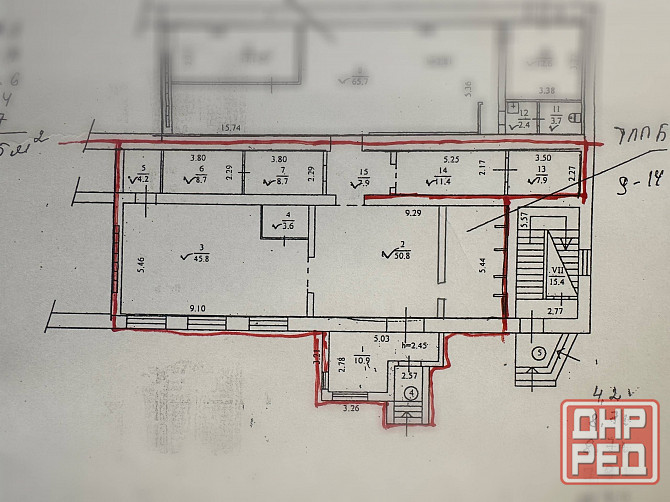 Аренда фасадного помещения проспект Мира 150кв.м. Донецк - изображение 2